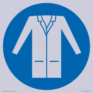 Custom Mandatory: Wear a lab coat